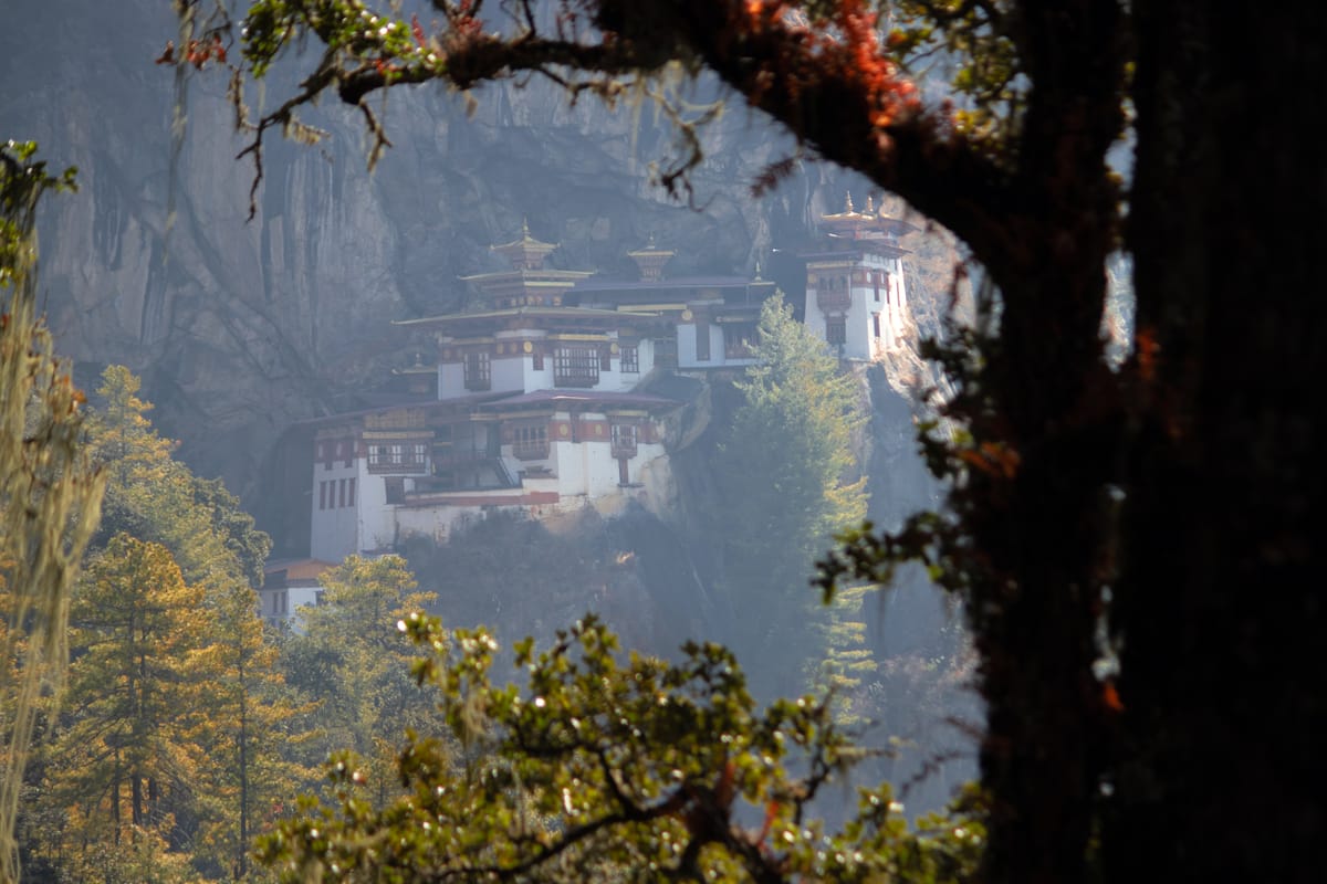 Cigarettes at Tiger's Nest
